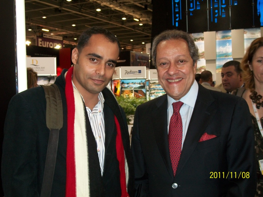 Ramses tours CEO with Egyptian minister of tourism in WTM London